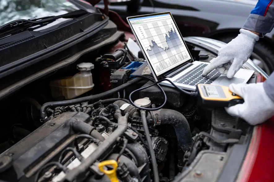 Car diagnostic test